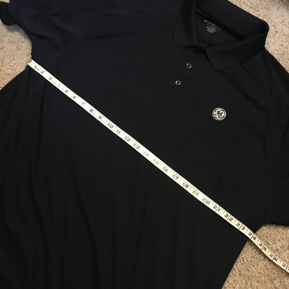 General Electric Retro Technician Harriton Bluish Black Polo Tee - Picture 13 of 16